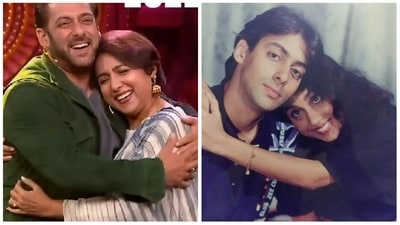 Salman Khan and Revathy, who starred in the 1990 film Love, reunited on Bigg Boss 16. Salman Khan and Revathy, who starred in the 1990 film Love, reunited on Bigg Boss 16.