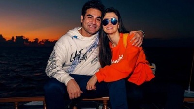 Arbaaz Khan and Giorgia Andriani were first spotted during a dinner date in Mumbai in 2018.