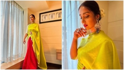 Ileana D’Cruz decks up in six yards of grace, Malaika Arora calls her ‘pretty’ (Instagram/@ileana_official) Ileana D’Cruz decks up in six yards of grace, Malaika Arora calls her ‘pretty’ (Instagram/@ileana_official)