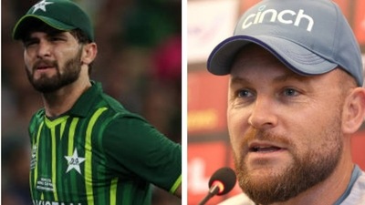 Shaheen Shah Afridi is out of the series against England due to injury. (getty images) Shaheen Shah Afridi is out of the series against England due to injury. (getty images)