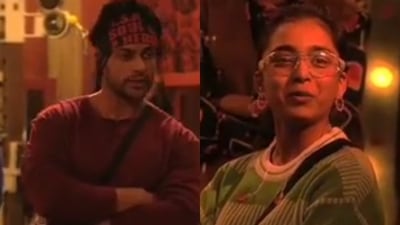 Bigg Boss 16 promo: Shalin Bhanot nominates Sumbul Touqeer for elimination. Bigg Boss 16 promo: Shalin Bhanot nominates Sumbul Touqeer for elimination.
