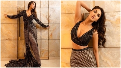 Earlier, Vaani had shared photos from Dubai, where she attended the Filmfare Middle East Achiever's Night. She won the Game Changer Of The Year Award for her role in Chandigarh Kare Aashiqui at the awards show. For the occasion, Vaani wore a black and beige ensemble. (Instagram)