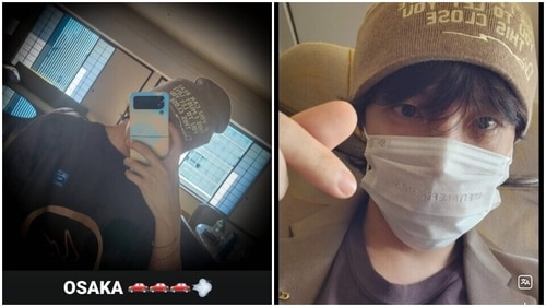 Screengrab of J-Hope Instagram story and Weverse post. Screengrab of J-Hope Instagram story and Weverse post.