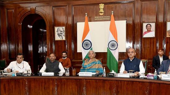 Union finance minister Nirmala Sitharaman. (ANI / PIB) Union finance minister Nirmala Sitharaman. (ANI / PIB)