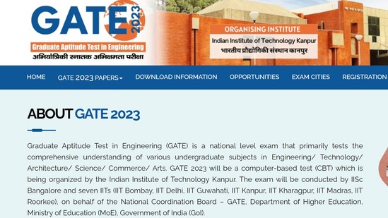 GATE 2023 Exam Dates and Timing  Time Table for Upcoming GATE Exam