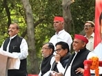 Pragatisheel Samajwadi Party (Lohia) leader Shivpal Singh Yadav addresses a gathering during Mainpuri Lok Sabha bypoll campaign. (PTI File Photo) Pragatisheel Samajwadi Party (Lohia) leader Shivpal Singh Yadav addresses a gathering during Mainpuri Lok Sabha bypoll campaign. (PTI File Photo)