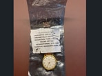 Andres Andersen's watch. Andres Andersen's watch.