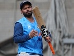 Rishabh Pant attends a practice session Rishabh Pant attends a practice session