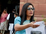 Mahua Moitra tweeted on the top court's comments on Centre and Collegium. (File) (PTI) Mahua Moitra tweeted on the top court's comments on Centre and Collegium. (File) (PTI)