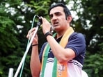 BJP's east Delhi MP Gautam Gambhir.(ANI) BJP's east Delhi MP Gautam Gambhir.(ANI)