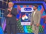 Israel ambassador to India Naor Gilon with Union minister Anurag Thakur at IFFI 2022. Israel ambassador to India Naor Gilon with Union minister Anurag Thakur at IFFI 2022.