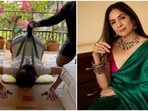 Neena Gupta practises Knee Push-Ups in new inspiring workout video. Neena Gupta practises Knee Push-Ups in new inspiring workout video.