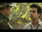 Pankaj Tripathi asking a math question to Rajkummar Rao. (YouTube/Eros Now Music) Pankaj Tripathi asking a math question to Rajkummar Rao. (YouTube/Eros Now Music)