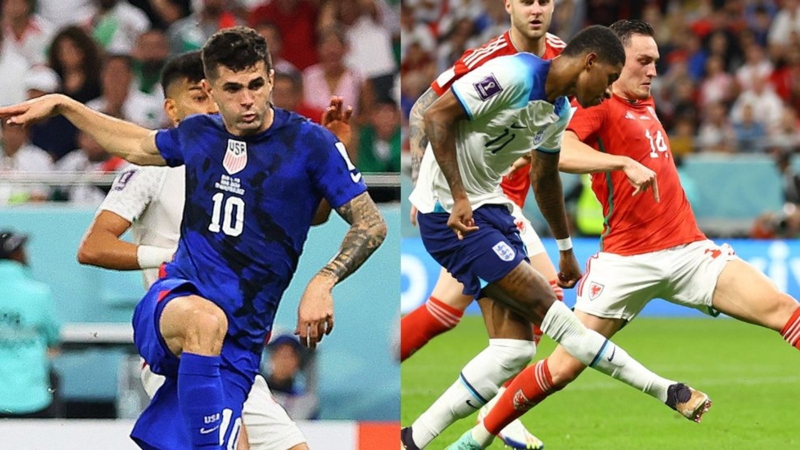 FIFA World Cup 2022 Highlights Iran vs USA Wales vs England Rashford and Pulisic star as USA, ENG enter Round of 16 Hindustan Times