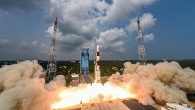 The launchpad and mission control centre is located at Isro’s Satish Dhawan Space Centre in Sriharikota, Andhra Pradesh. (PTI)