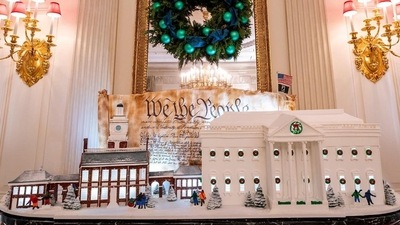 Dr. Jill Biden shared a slew of snaps on her Instagram handle and captioned it, "For this year’s holidays at the White House, we hope to capture the spirit embodied in the very idea of America: We the People." (Instagram/@flotus)