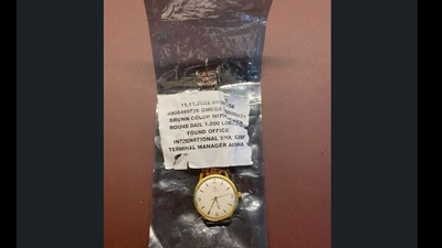 Andres Andersen's watch. (LinkedIn/@AndresAndersen) Andres Andersen's watch. (LinkedIn/@AndresAndersen)