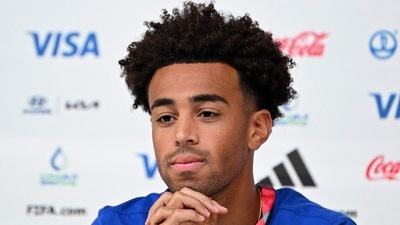 FIFA World Cup: USA's midfielder Tyler Adams gives a press conference at the Qatar National Convention Center (QNCC) in Doha . (AFP) FIFA World Cup: USA's midfielder Tyler Adams gives a press conference at the Qatar National Convention Center (QNCC) in Doha . (AFP)