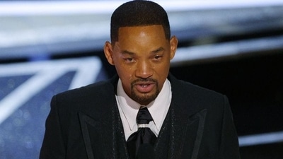 Will Smith during his acceptance speech at the 2022 Oscars. (REUTERS)