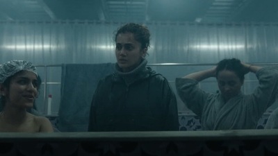 Taapsee Pannu in a still from Blurr. Taapsee Pannu in a still from Blurr.