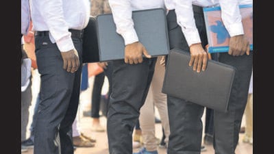 Set up around five decades ago, the Regional Employment Exchange in Sector 17, acts as a bridge between employers and potential employees within the jurisdiction of Chandigarh. (Representative Image/HT File) Set up around five decades ago, the Regional Employment Exchange in Sector 17, acts as a bridge between employers and potential employees within the jurisdiction of Chandigarh. (Representative Image/HT File)
