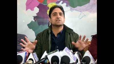 After his first election as the city mayor with the support of the BJP in 2018, this will be the fourth time that Junaid Mattu will face a no-confidence motion or election process – of which he has won twice. (HT Photo)