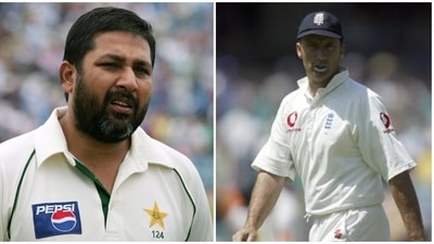 Former Pakistan cricketer Inzamam-ul-Haq and ex-England captain Nasser Hussain Former Pakistan cricketer Inzamam-ul-Haq and ex-England captain Nasser Hussain