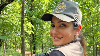 Raveena Tandon is currently in Bhopal for a shoot. Raveena Tandon is currently in Bhopal for a shoot.