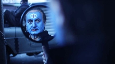 Anupam Kher's still from The Kashmir Files. Anupam Kher's still from The Kashmir Files.