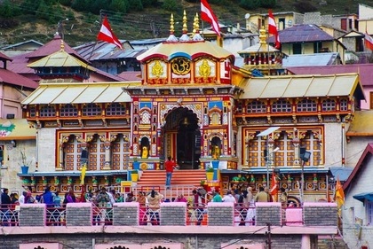 With Badrinath standing in for the North, the four Char Dhams represent the four cardinal directions. (pinterest) With Badrinath standing in for the North, the four Char Dhams represent the four cardinal directions. (pinterest)