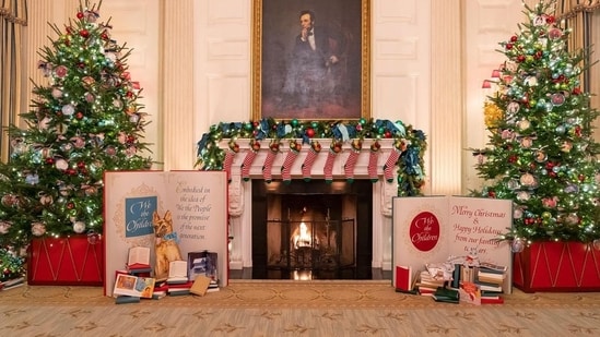 United States first lady Dr. Jill Biden recently unveiled this year’s Christmas decorations at the White House. “We the People” is the holiday theme with White House decorations designed for “the people”.(Instagram/@flotus)