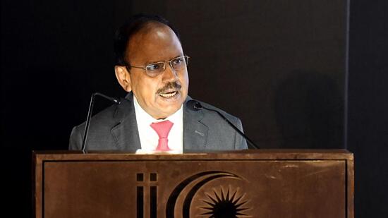 NSA Ajit Doval addressed a special meeting of ulema or Muslim scholars of India and Indonesia (ANI)