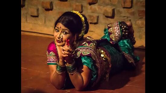 A scene from B Spot’s Lavani Ke Rang (Courtesy Prithvi Theatre) A scene from B Spot’s Lavani Ke Rang (Courtesy Prithvi Theatre)