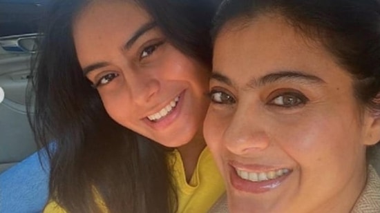 Kajol reacts to social media trolls targeting daughter Nysa Devgn.(Instagram/@kajol)