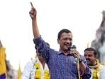 Gujarat Assembly election 2022: Delhi chief minister and Aam Aadmi Party (AAP) boss Arvind Kejriwal addresses the crowd during a roadshow in Bhavnagar, (ANI) Gujarat Assembly election 2022: Delhi chief minister and Aam Aadmi Party (AAP) boss Arvind Kejriwal addresses the crowd during a roadshow in Bhavnagar, (ANI)