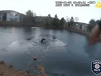 Aurora Illinois Police Department took to Facebook to share the story of them rescuing a woman and a boy from a waterbody.