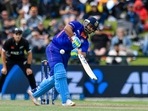 Rishabh Pant of India bats during their one day cricket match at Hagley Oval(AP) Rishabh Pant of India bats during their one day cricket match at Hagley Oval(AP)