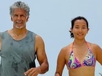 Ankita Konwar shares her trauma journey, Milind Soman writes ‘stronger together’(Instagram) Ankita Konwar shares her trauma journey, Milind Soman writes ‘stronger together’(Instagram)