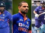 Shikhar Dhawan ends the Rishabh Pant vs Sanju Samson debate once and for all(Getty/AP) Shikhar Dhawan ends the Rishabh Pant vs Sanju Samson debate once and for all(Getty/AP)