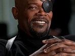 Samuel L. Jackson stars as Nick Fury in the Marvel Cinematic Universe.