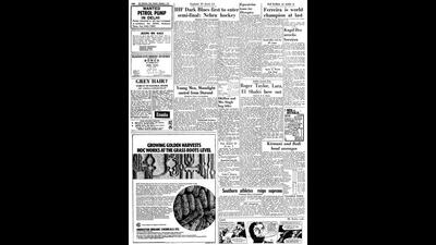 HT This Day: Dec 1, 1977 -- 2nd Indian to make it
