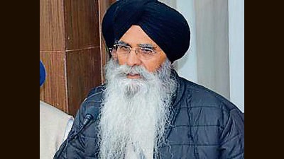 Shiromani Gurdwara Parbandhak Committee (SGPC) chief Harjinder Singh Dhami on Wednesday urged the Punjab government to stop the release of “Dastaan-E-Sirhind” film. (HT File Photo)