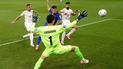 FIFA World Cup: Christian Pulisic scores as USA beat Iran in the FIFA World Cup 2022. (Reuters)