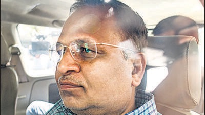 Delhi health minister Satyendar Jain. (HT Photo)