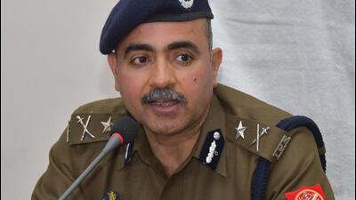 Commissioner Ajay Mishra addresses the media after taking charge as the first commissioner of Ghaziabad at Harston police line on Wednesday. (Sakib Ali/HT Photo) Commissioner Ajay Mishra addresses the media after taking charge as the first commissioner of Ghaziabad at Harston police line on Wednesday. (Sakib Ali/HT Photo)