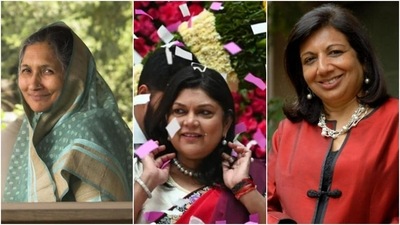 Forbes India recently released the India Rich List for 2022. Nine Indian women made it to the global rich list this year. The women billionaires that got listed in the global list were largely from the manufacturing industry, the Forbes list mentioned. Savitri Jindal, chairperson of the Jindal Group, is the only woman billionaire and an active politician in the Forbes top 10 list on the sixth spot while Nykaa's Falguni Nayar bagged the the 44th spot. (File Photo) Forbes India recently released the India Rich List for 2022. Nine Indian women made it to the global rich list this year. The women billionaires that got listed in the global list were largely from the manufacturing industry, the Forbes list mentioned. Savitri Jindal, chairperson of the Jindal Group, is the only woman billionaire and an active politician in the Forbes top 10 list on the sixth spot while Nykaa's Falguni Nayar bagged the the 44th spot. (File Photo)