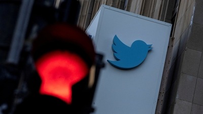 A view of the Twitter logo at its corporate headquarters in San Francisco, California, U.S. (REUTERS file)