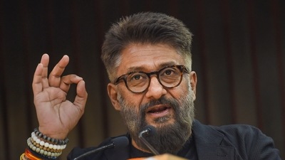Film director Vivek Agnihotri takes a dig at Nadav Lapid's remark against The Kashmir Files. (PTI) Film director Vivek Agnihotri takes a dig at Nadav Lapid's remark against The Kashmir Files. (PTI)
