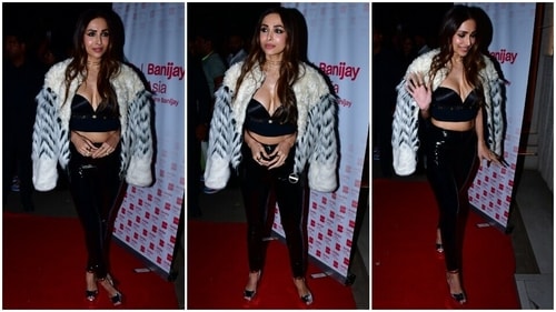 Malaika Arora steps out in Mumbai in a sultry all-black ensemble. (HT Photo/Varinder Chawla) Malaika Arora steps out in Mumbai in a sultry all-black ensemble. (HT Photo/Varinder Chawla)