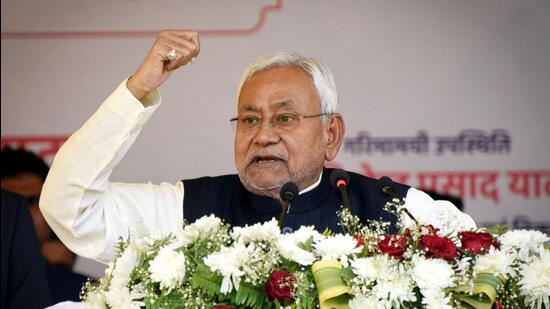 Bihar chief minister Nitish Kumar. (PTI)